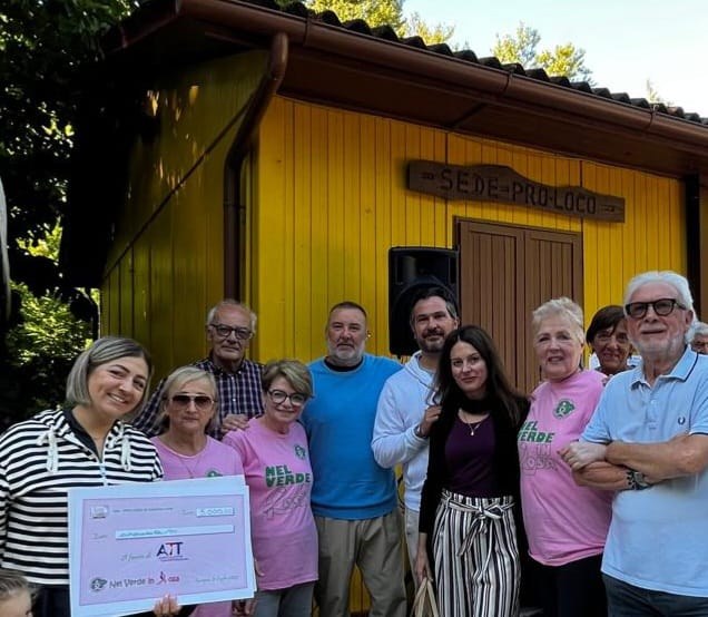 Consegnati 5mila euro all’Associazione Tumori Toscana, ricavato della “Passeggiata nel Verde in Rosa”