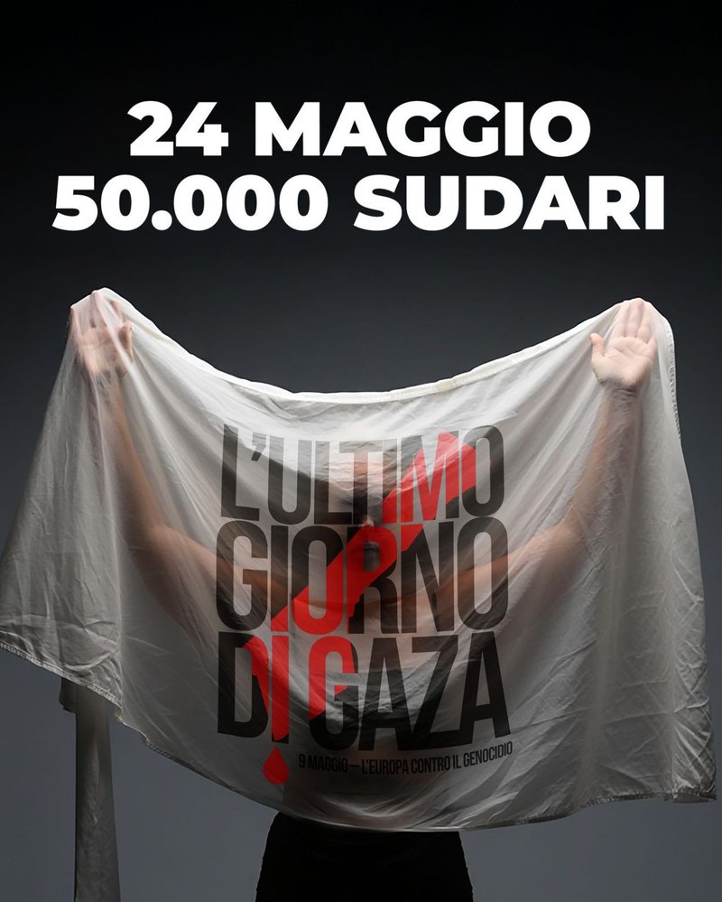 I Comuni di Cantagallo, Vaiano e Vernio aderiscono alla mobilitazione nazionale “50mila sudari per Gaza”