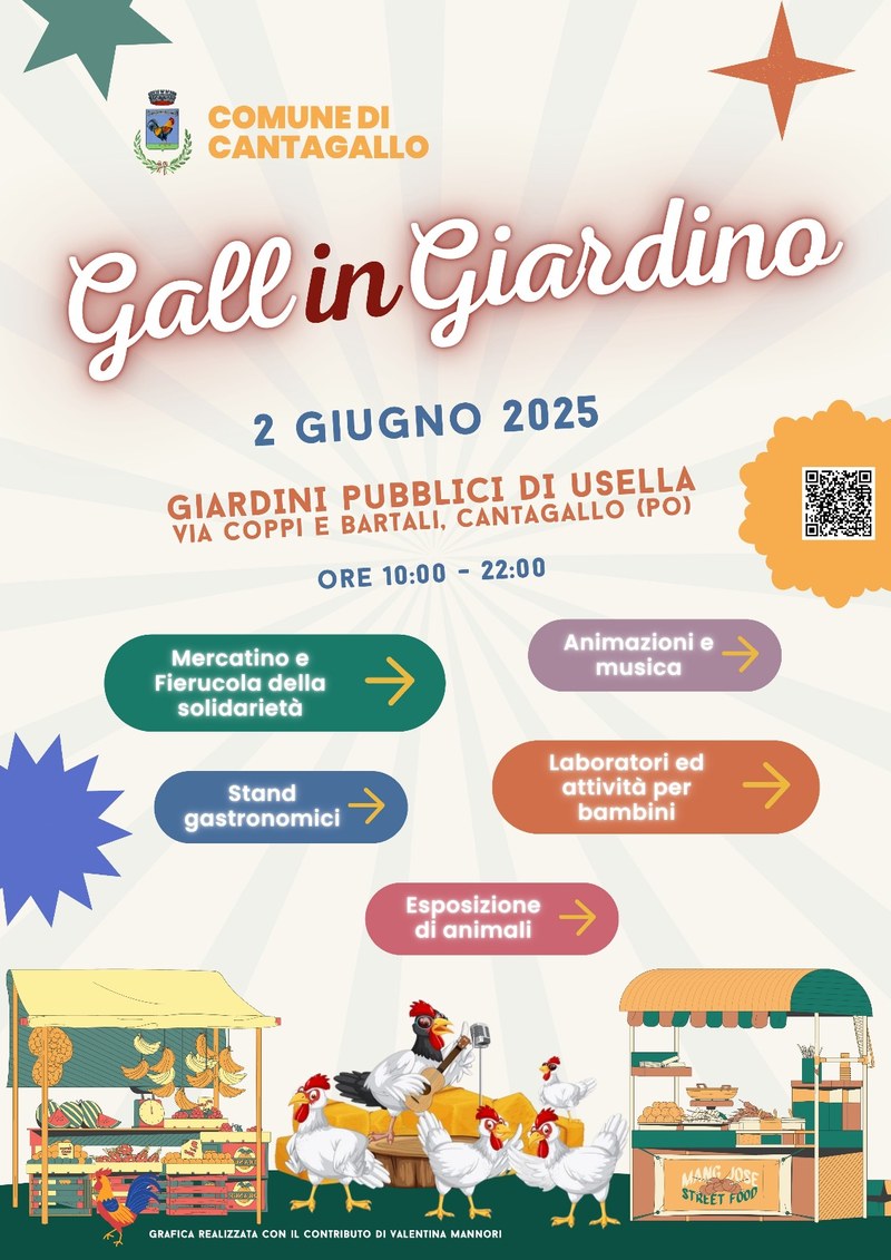 Il 2 giugno torna GallinGiardino: festa a Usella tra animali, musica, laboratori e la tradizionale fierucola