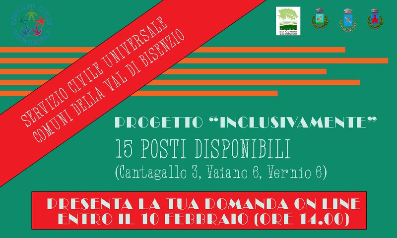 Servizio Civile 2023, le domande scadono il 20 febbraio