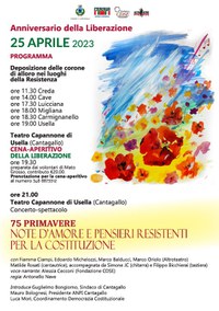 Iniziative a Cantagallo per il 25 aprile